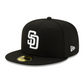 GORRA AJUSTADA 59FIFTY DEL JUEGO DE ESTRELLAS 2016 CON PARCHE LATERAL DE LOS PADRES DE SAN DIEGO - NEGRO/BLANCO