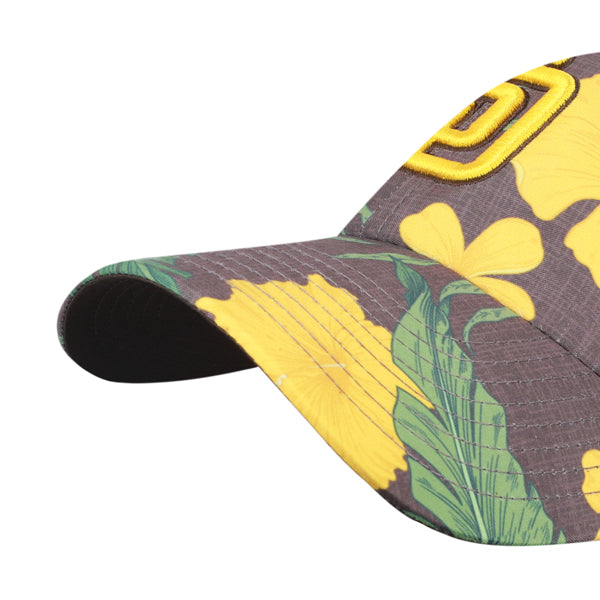 SAN DIEGO PADRES WOMEN'S '47  BRAND BEACH SIDE CLEAN UP ADJUSTABLE HAT - BROWN