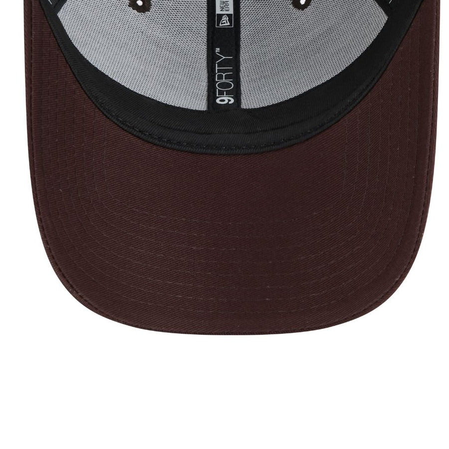 SAN DIEGO PADRES WOMEN'S ARCH GLITZ 9FORTY ADJUSTABLE HAT - BROWN