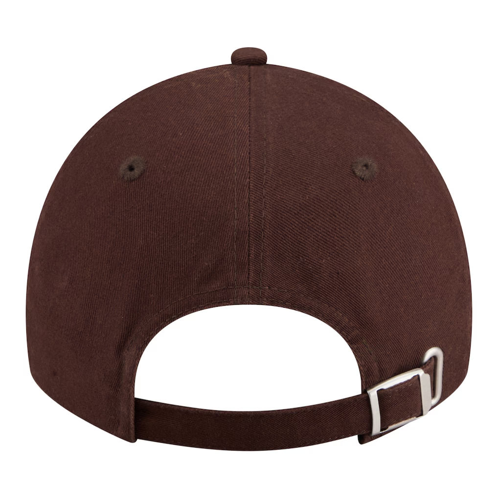 SAN DIEGO PADRES WOMEN'S NEW ERA WILDFLOWER CASUAL CLASSIC ADJUSTABLE HAT - BROWN