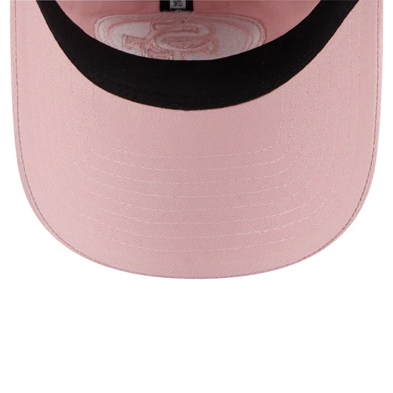 SAN DIEGO PADRES WOMENS EVERGREEN 9TWENTY ADJUSTABLE HAT - PINK