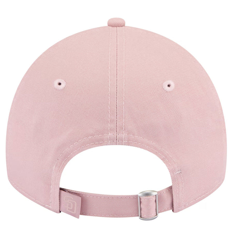 SAN DIEGO PADRES WOMENS EVERGREEN 9TWENTY ADJUSTABLE HAT - PINK