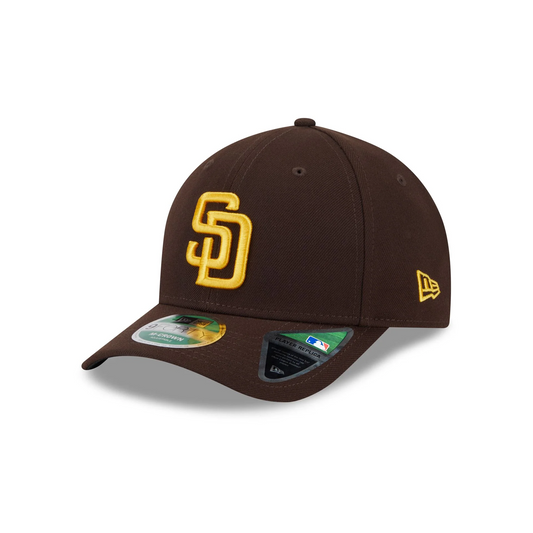 SAN DIEGO PADRES YOUTH PLAYER REPLICA 9FORTY M-CROWN SNAPBACK ADJUSTABLE HAT - BROWN