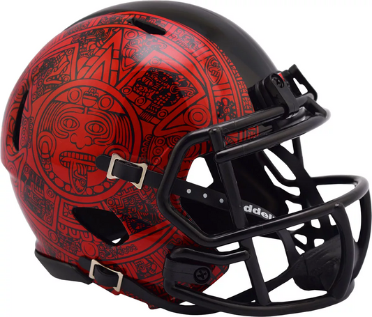 SAN DIEGO STATE AZTECS RIDDELL MINI HELMET - BLACK