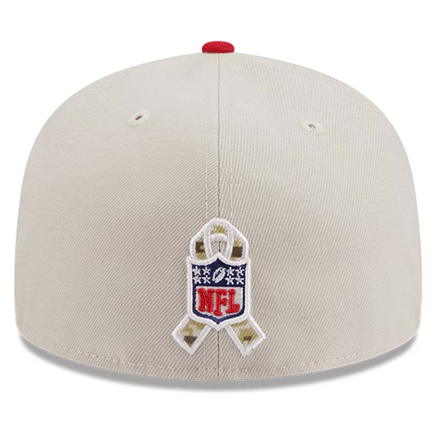 SAN FRANCICSO 49ERS 2023 SALUTE TO SERVICE 59FIFTY FITTED HAT