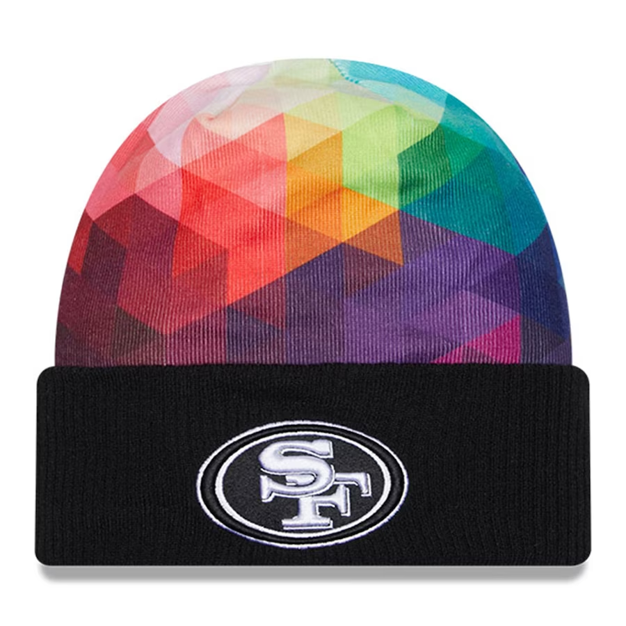 SAN FRANCISCO 49ERS 2023 CRUCIAL CATCH CUFFED KNIT