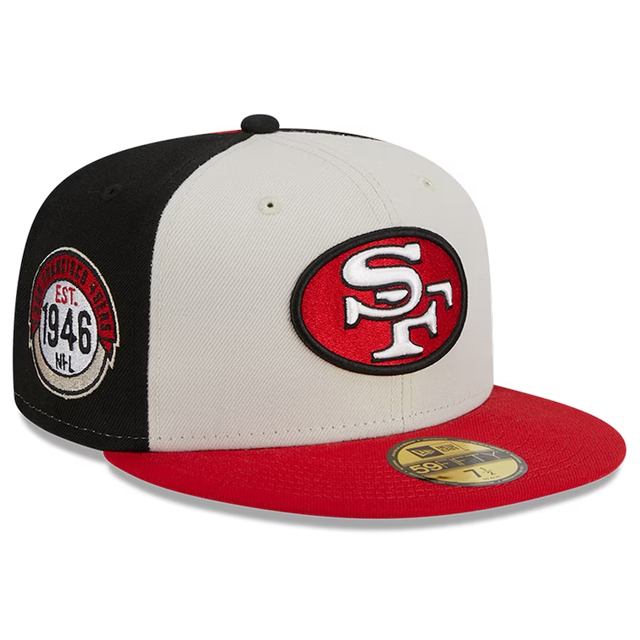 SAN FRANCISCO 49ERS 2023 SIDELINE HISTORIC 59FIFTY FITTED HAT