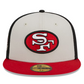 SAN FRANCISCO 49ERS 2023 GORRA HISTÓRICA 59FIFTY AJUSTADA AL MARGEN