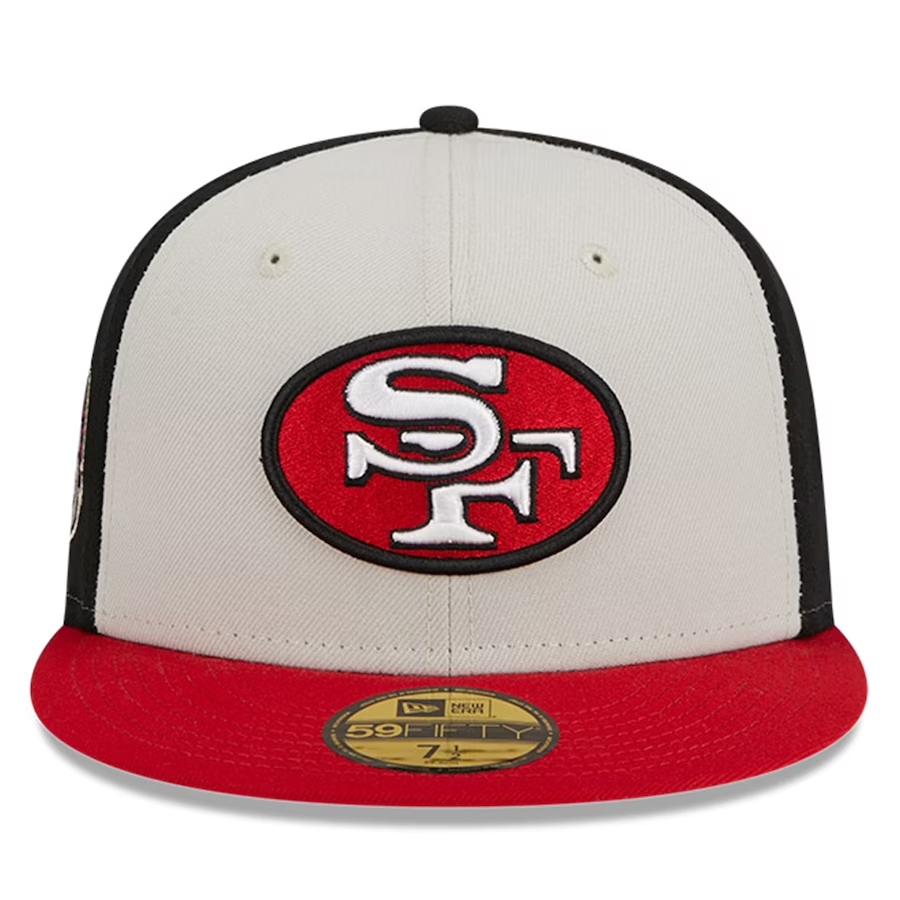 SAN FRANCISCO 49ERS 2023 SIDELINE HISTORIC 59FIFTY FITTED HAT