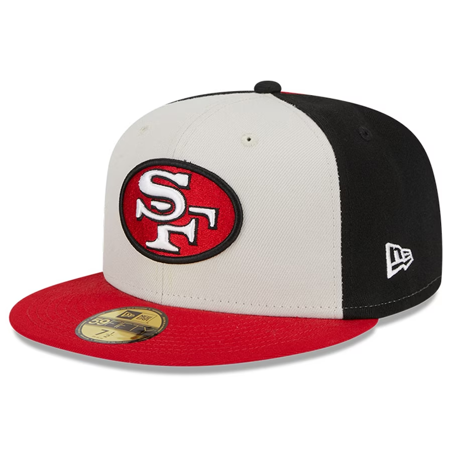 SAN FRANCISCO 49ERS 2023 SIDELINE HISTORIC 59FIFTY FITTED HAT