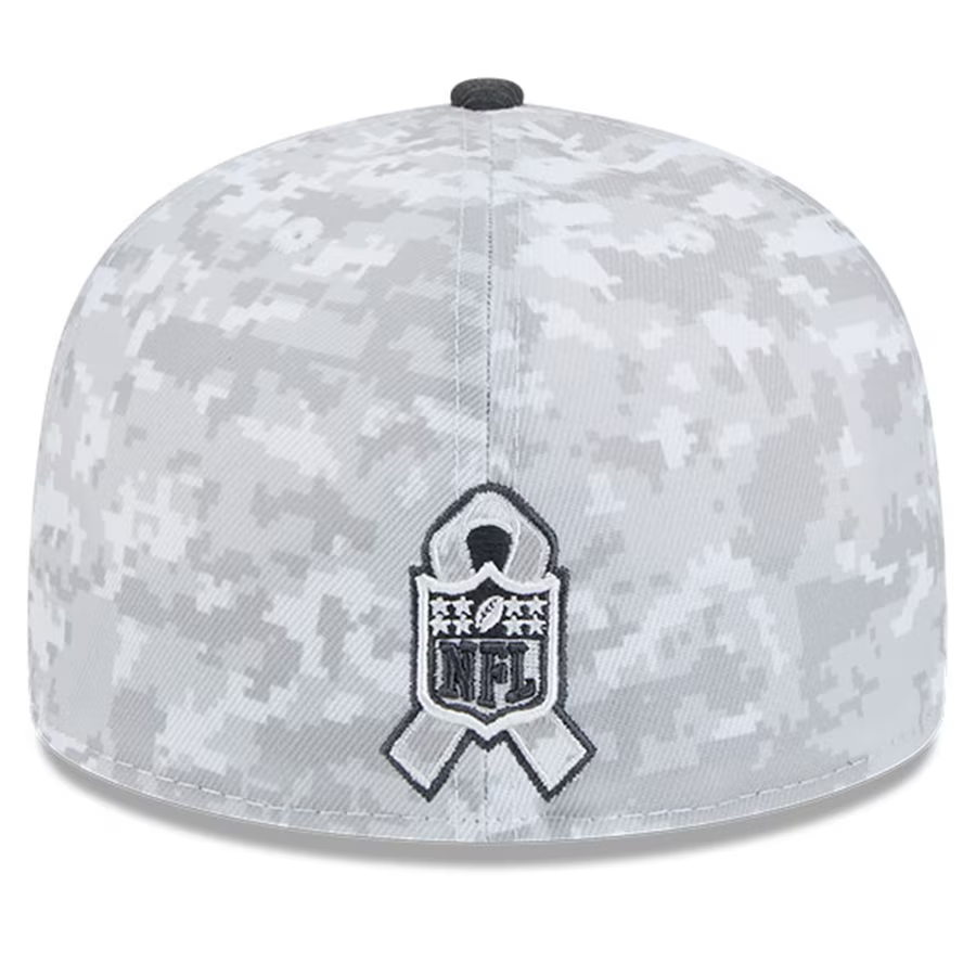SAN FRANCISCO 49ERS 2024 NFL SALUTE TO SERVICE 59FIFTY FITTED HAT JR S SPORTS