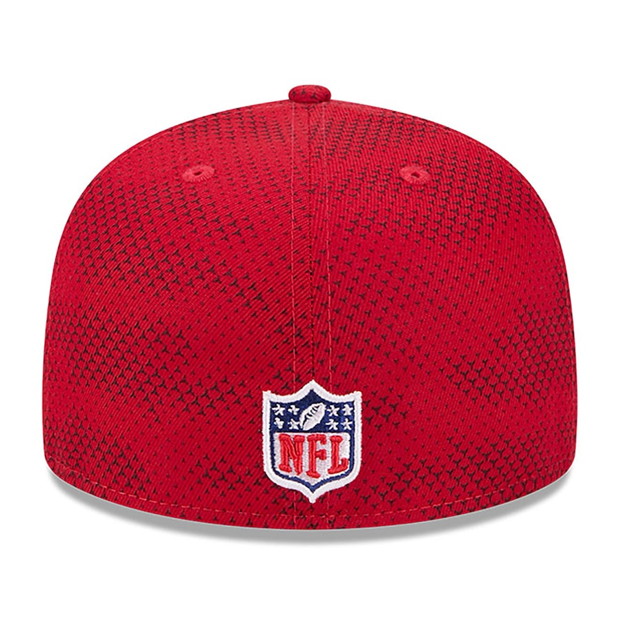 SAN FRANCISCO 49ERS 2024 NFL SIDELINE 59FIFTY FITTED HAT - RED