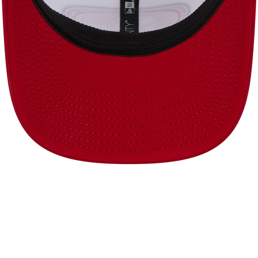 SAN FRANCISCO 49ERS 2024 NFL TRAINING CAMP 9SEVENTY STRETCH SNAP TRUCKER HAT - WHITE