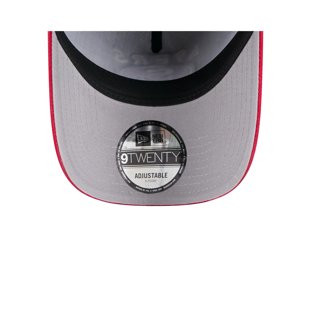 SAN FRANCISCO 49ERS 2025 NFL DRAFT 9TWENTY ADJUSTABLE HAT - BLACK/RED