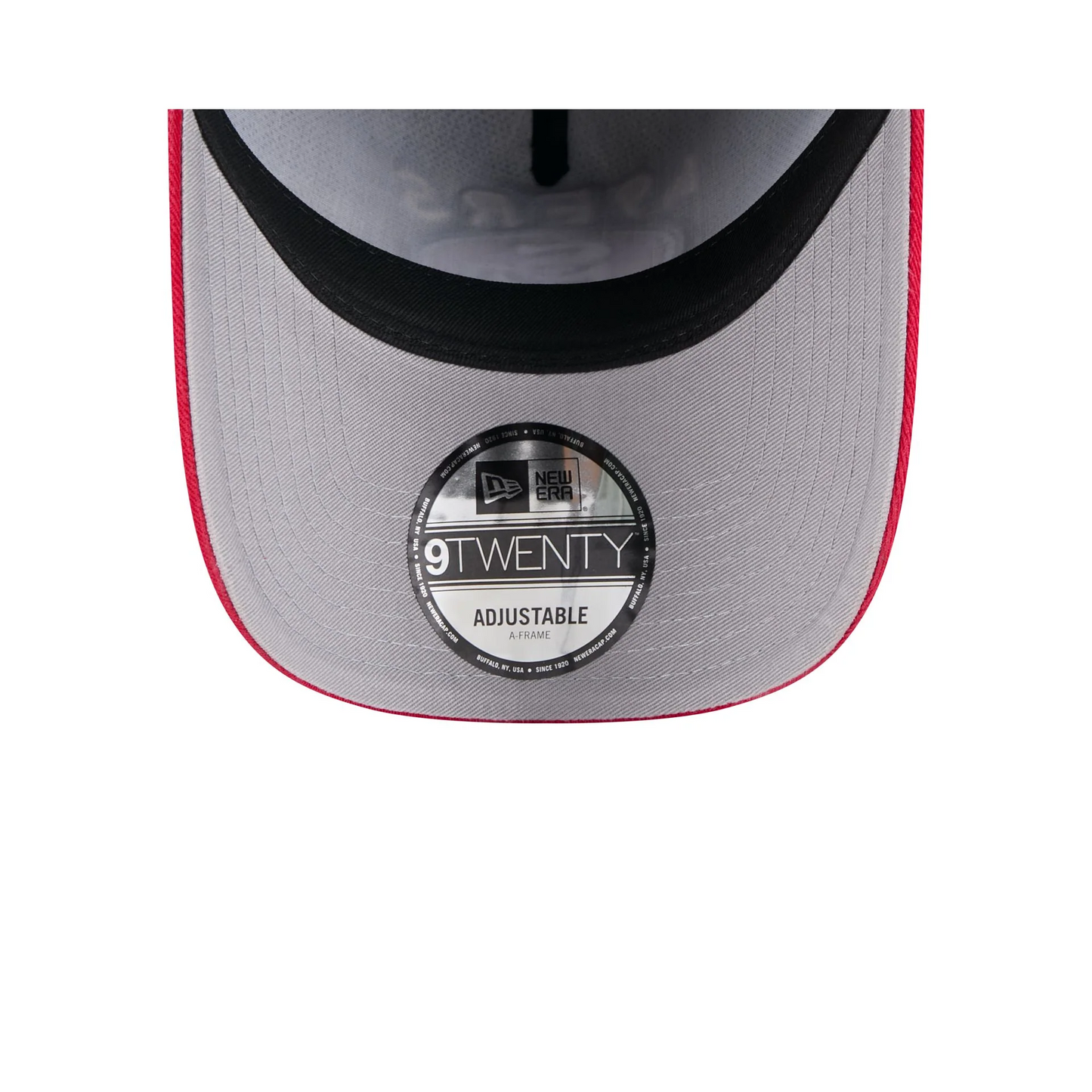 SAN FRANCISCO 49ERS 2025 NFL DRAFT 9TWENTY ADJUSTABLE HAT - BLACK/RED