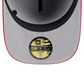 SAN FRANCISCO 49ERS 2025 NFL DRAFT A-FRAME 59FIFTY FITTED HAT - BLACK/RED