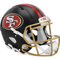 SAN FRANCISCO 49ERS 2025 NFL RIVALRIES ONFIELD ALTERNATE RIDDELL FULL SIZE SPEED AUTHENTIC HELMET