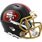 SAN FRANCISCO 49ERS 2025 NFL RIVALRIES ONFIELD ALTERNATE RIDDELL SPEED MINI HELMET