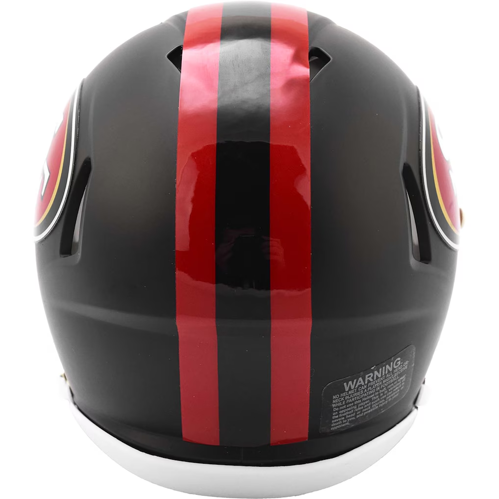 SAN FRANCISCO 49ERS 2025 NFL RIVALRIES ONFIELD ALTERNATE RIDDELL SPEED MINI HELMET