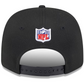 SAN FRANCISCO 49ERS 2025 NFL RIVALRY SIDELINE COLLECTION 9SEVENTY ADJUSTABLE HAT - BLACK