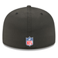 SAN FRANCISCO 49ERS 2025 NFL SIDELINE 59FIFTY FITTED HAT - BLACK