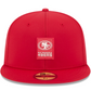 SAN FRANCISCO 49ERS 2025 NFL SIDELINE 59FIFTY FITTED HAT - RED