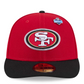SAN FRANCISCO 49ERS 2026 NFL DRAFT 59FIFTY FITTED HAT - RED/BLACK