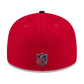SAN FRANCISCO 49ERS 2026 NFL DRAFT 59FIFTY FITTED HAT - RED/BLACK