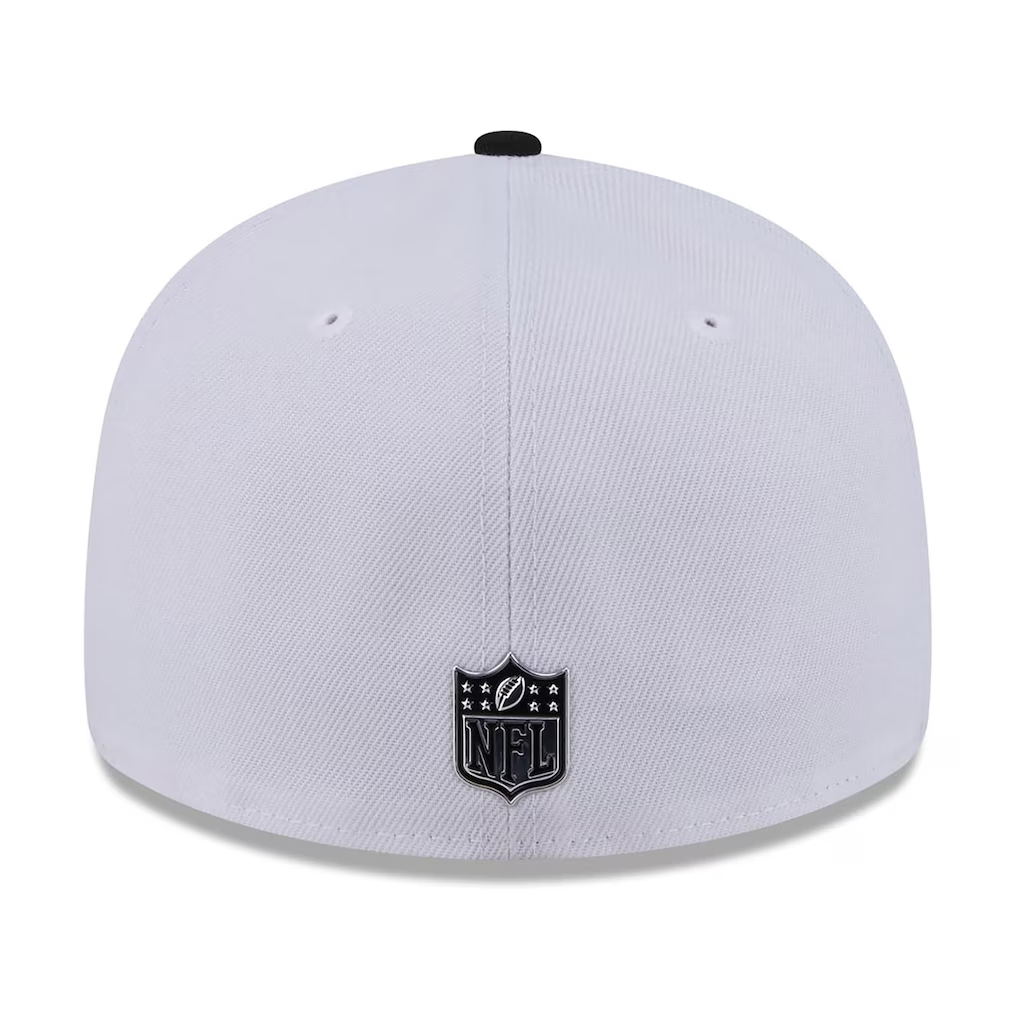 SAN FRANCISCO 49ERS 2026 NFL DRAFT 59FIFTY FITTED HAT - WHITE/BLACK