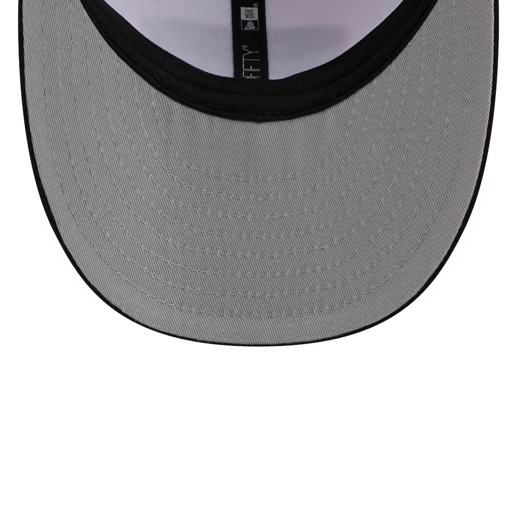 SAN FRANCISCO 49ERS 2026 NFL DRAFT 9FIFTY SNAPBACK HAT - WHITE/BLACK