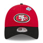 SAN FRANCISCO 49ERS 2026 NFL DRAFT CASUAL CLASSIC ADJUSTABLE HAT - RED/BLACK