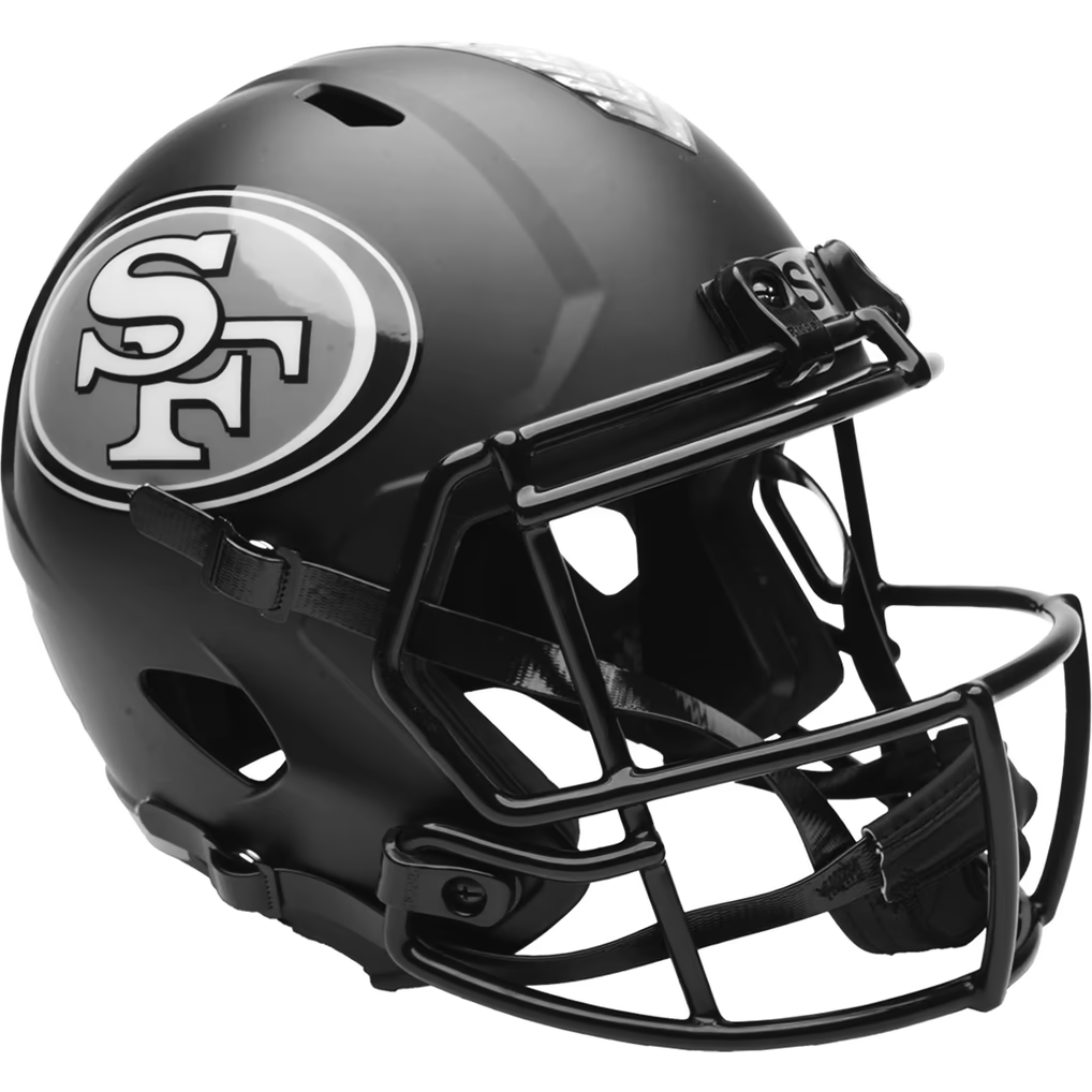 SAN FRANCISCO 49ERS 2026 NFL SALUTE TO SERVICE RIDDELL FULL SIZE SPEED REPLICA HELMET