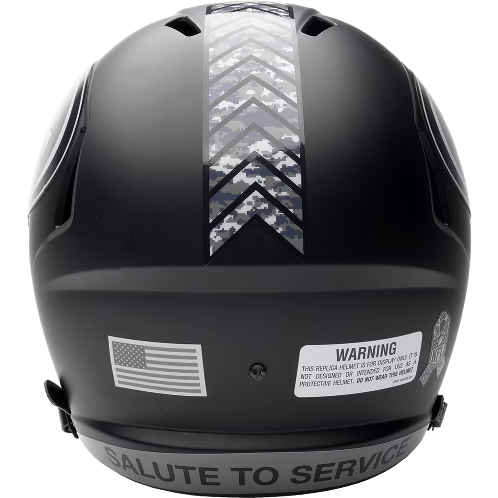 SAN FRANCISCO 49ERS 2026 NFL SALUTE TO SERVICE RIDDELL FULL SIZE SPEED REPLICA HELMET