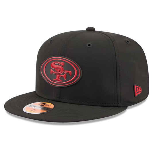 SAN FRANCISCO 49ERS 2026 NFL SIDELINE 59FIFTY FITTED HAT - BLACK