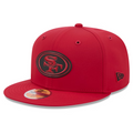 SAN FRANCISCO 49ERS 2026 NFL SIDELINE 59FIFTY FITTED HAT - RED