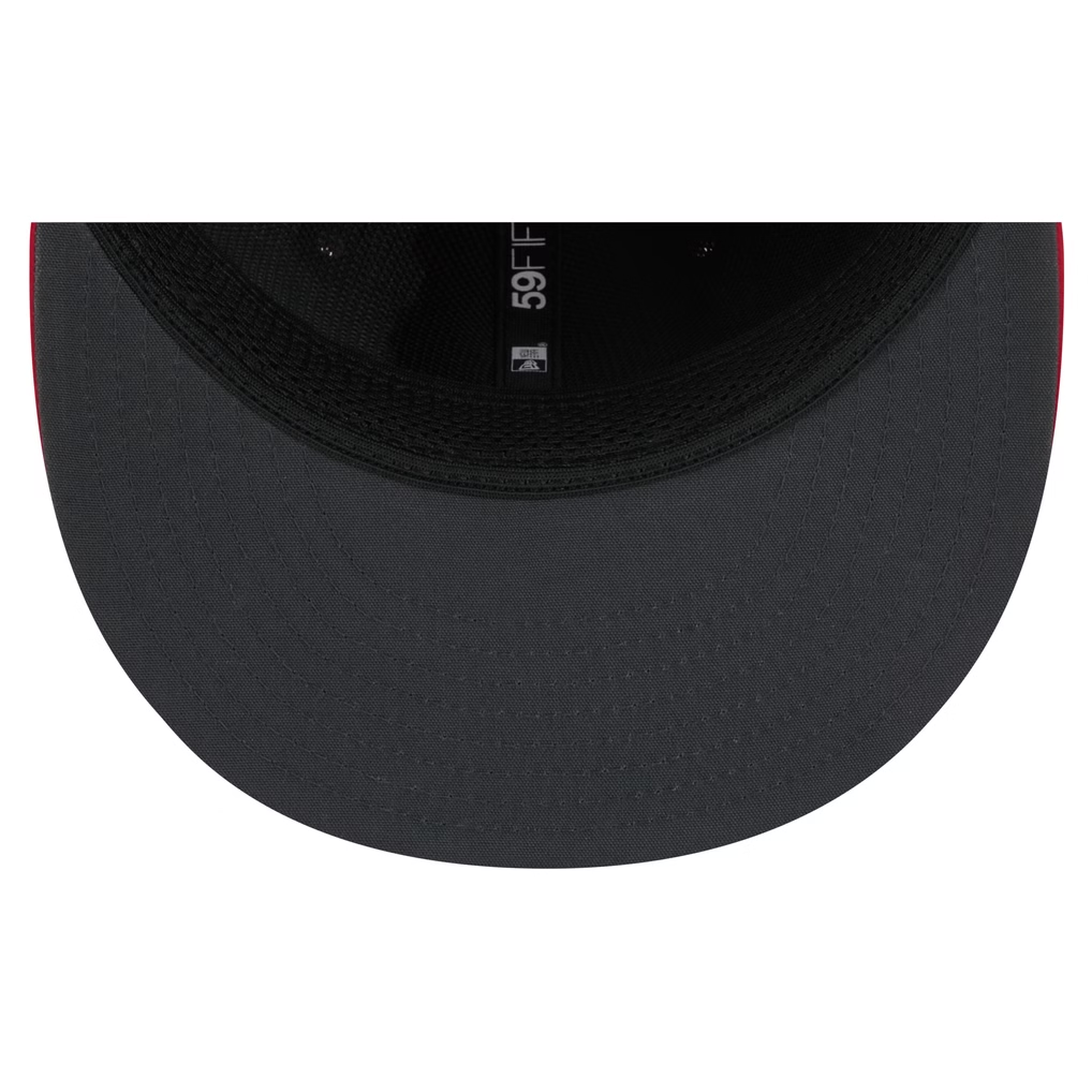 SAN FRANCISCO 49ERS 2026 NFL SIDELINE 59FIFTY FITTED HAT - RED