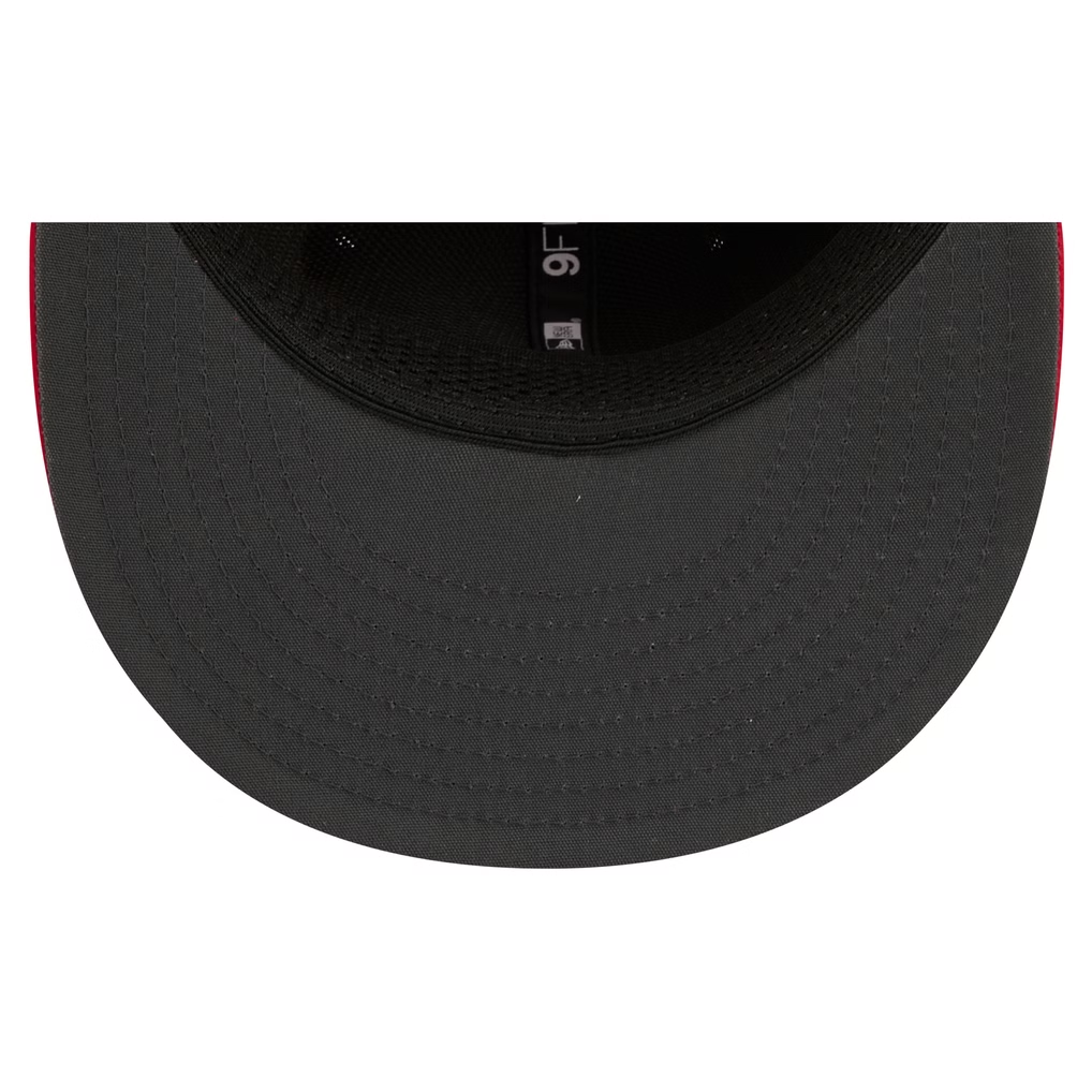 SAN FRANCISCO 49ERS 2026 NFL SIDELINE 9FIFTY SNAPBACK HAT - RED
