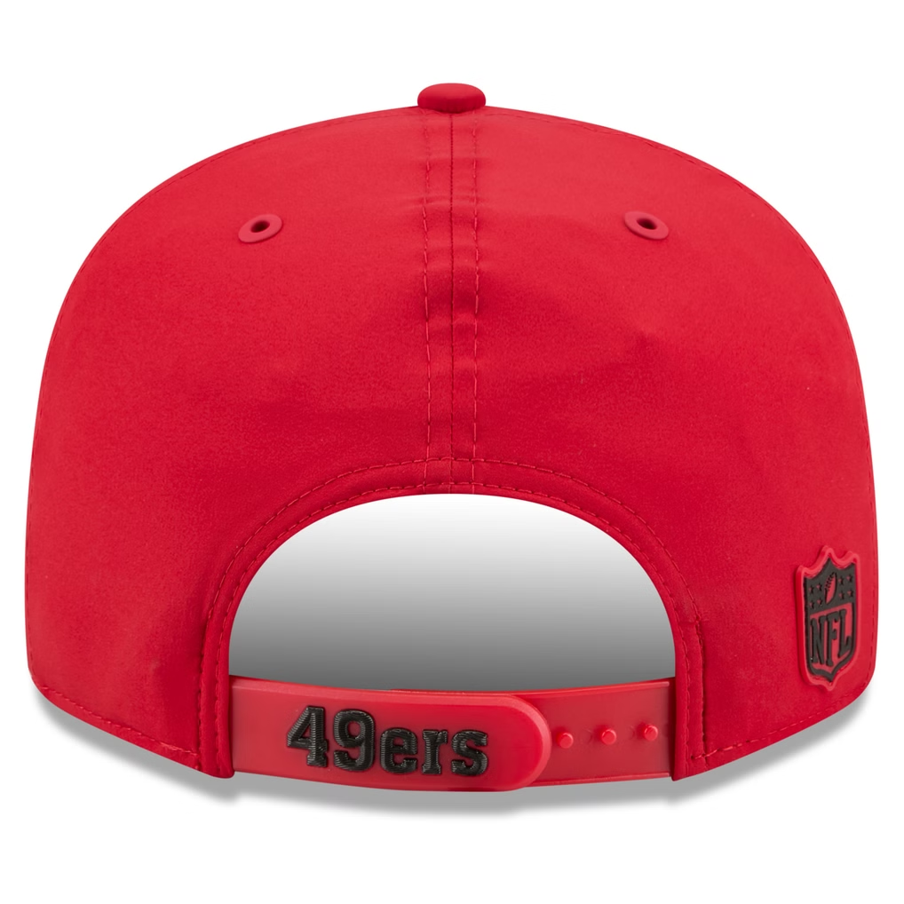 SAN FRANCISCO 49ERS 2026 NFL SIDELINE 9FIFTY SNAPBACK HAT - RED