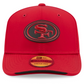 SAN FRANCISCO 49ERS 2026 NFL SIDELINE 9SEVENTY STRETCH-SNAP ADJUSTABLE HAT - RED