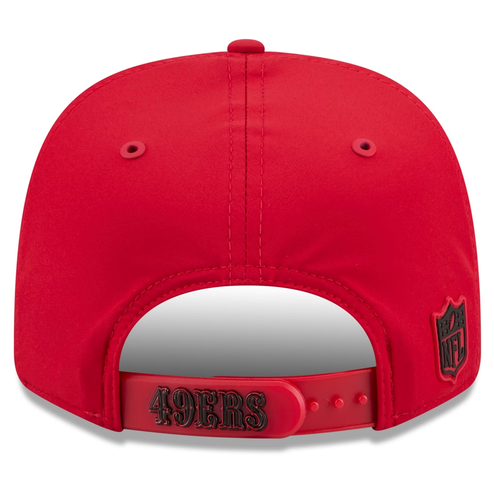 SAN FRANCISCO 49ERS 2026 NFL SIDELINE 9SEVENTY STRETCH-SNAP ADJUSTABLE HAT - RED