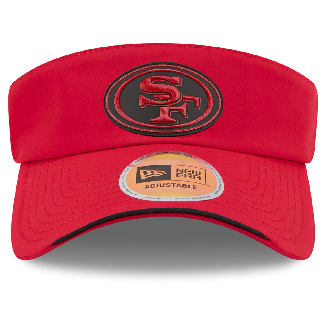 SAN FRANCISCO 49ERS 2026 NFL SIDELINE ADJUSTABLE VISOR - RED