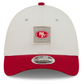 SAN FRANCISCO 49ERS 2026 NFL TRAINING CAMP 39THIRTY M-CROWN FLEX FIT HAT - CHROME WHITE/RED