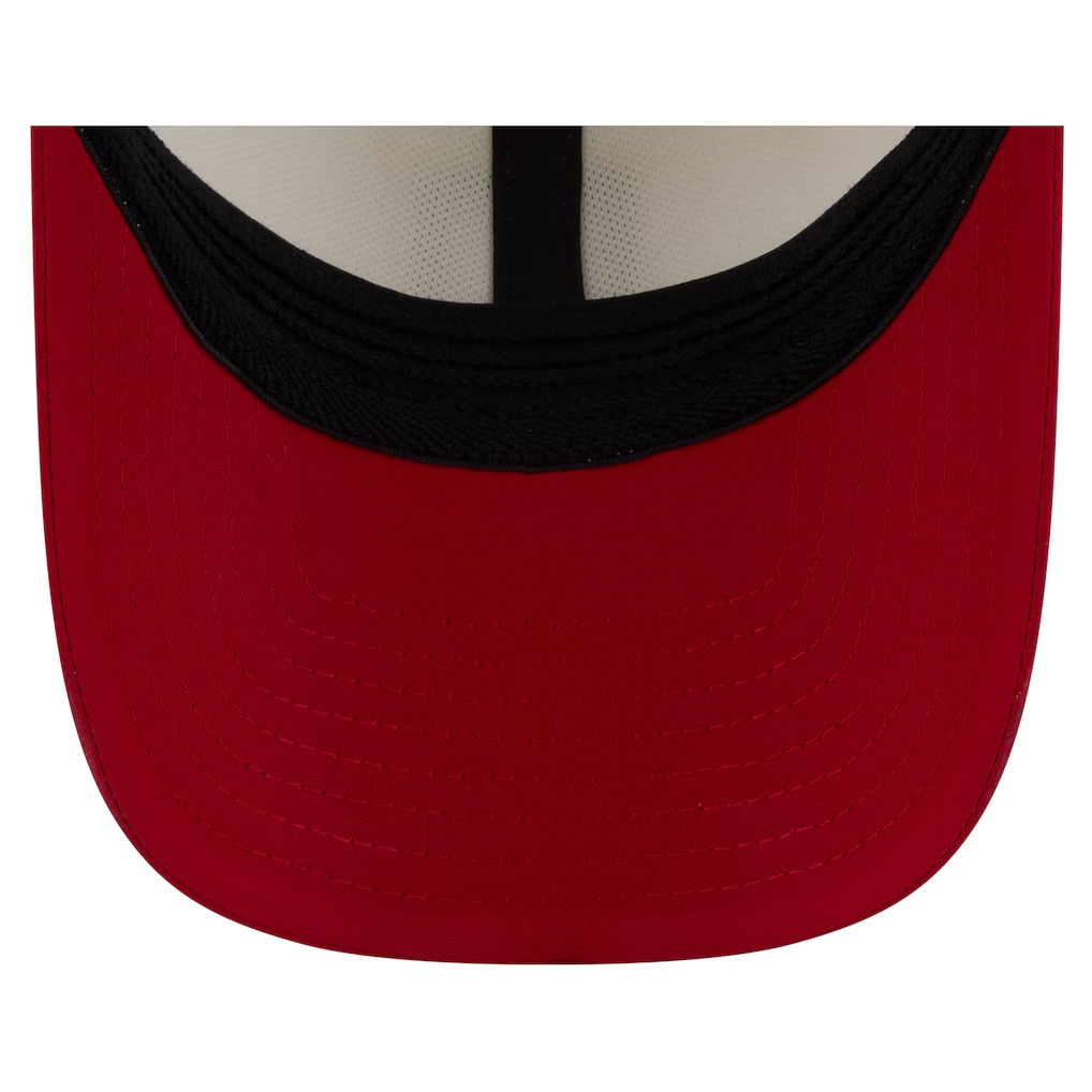 SAN FRANCISCO 49ERS 2026 NFL TRAINING CAMP 39THIRTY M-CROWN FLEX FIT HAT - CHROME WHITE/RED