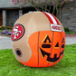 SAN FRANCISCO 49ERS 4' INFLATABLE JACK-O'-HELMET