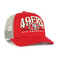 SAN FRANCISCO 49ERS '47 BRAND ARID STRAP TRUCKER
