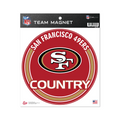 SAN FRANCISCO 49ERS 8" TEAM MAGNET CIRCLE