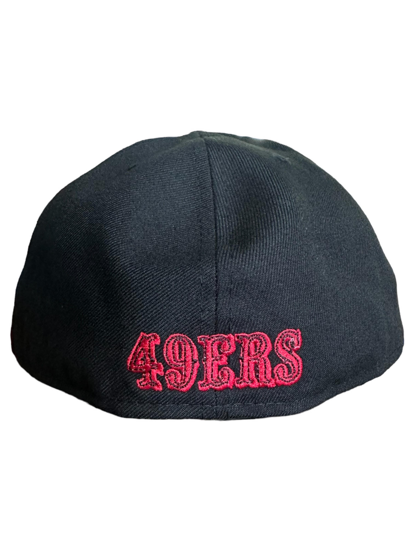 SAN FRANCISCO 49ERS ALTERNATE BLACK BASIC LOGO 59FIFTY FITTED