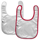 SAN FRANCISCO 49ERS BABY BIBS - 2 PACK - RED/WHITE