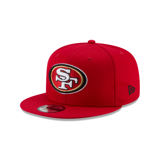 SAN FRANCISCO 49ERS BASIC LOGO 9FIFTY SNAPBACK HAT