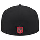 SAN FRANCISCO 49ERS COLOR POP 59FIFTY FITTED HAT - BLACK